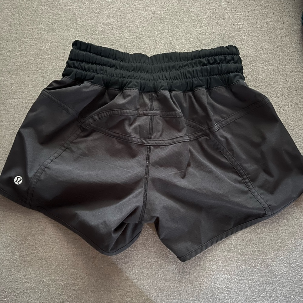 Black lululemon shorts